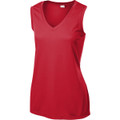 Sport-Tek Ladies Sleeveless PosiCharge Competitor V-Neck Tee