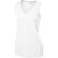 Sport-Tek Ladies Sleeveless PosiCharge Competitor V-Neck Tee