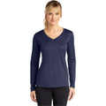 Sport-Tek Ladies Long Sleeve PosiCharge Competitor V-Neck Tee