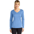 Sport-Tek Ladies Long Sleeve PosiCharge Competitor V-Neck Tee