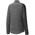 Sport-Tek Ladies PosiCharge Electric Heather Colorblock 1/4-Zip Pullover