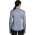 Sport-Tek Ladies PosiCharge Electric Heather Colorblock 1/4-Zip Pullover
