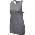 Sport-Tek  Ladies PosiCharge  Tri-Blend Wicking Tank