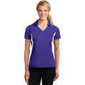 Sport-Tek Ladies Side Blocked Micropique Sport-Wick Polo