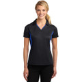 Sport-Tek Ladies Side Blocked Micropique Sport-Wick Polo