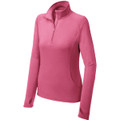 Sport-Tek Ladies Sport-Wick Stretch 1/2-Zip Pullover