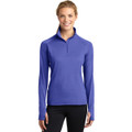 Sport-Tek Ladies Sport-Wick Stretch 1/2-Zip Pullover