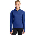 Sport-Tek Ladies Sport-Wick Stretch 1/2-Zip Pullover