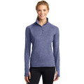 Sport-Tek Ladies Sport-Wick Stretch 1/2-Zip Pullover