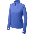 Sport-Tek Ladies Sport-Wick Stretch 1/2-Zip Pullover