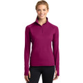 Sport-Tek Ladies Sport-Wick Stretch 1/2-Zip Pullover