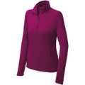 Sport-Tek Ladies Sport-Wick Stretch 1/2-Zip Pullover