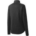 Sport-Tek Ladies Sport-Wick Textured 1/4-Zip Pullover