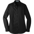 Port Authority Ladies Long Sleeve Carefree Poplin Shirt