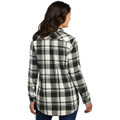 Port Authority Ladies Plaid Flannel Tunic