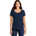 Nike Ladies Dri-FIT Cotton/Poly Scoop Neck Tee