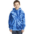 Port & Company Youth Tie-Dye Pullover Hooded Sweatshirt