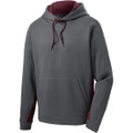 Sport-Tek Sport-Wick Fleece Colorblock Hooded Pullover