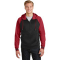 Sport-Tek Sport-Wick Varsity Fleece Full-Zip Hooded Jacket