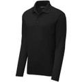 Sport-Tek  PosiCharge  RacerMesh  Long Sleeve Polo