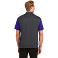 Sport-Tek Colorblock Micropique Sport-Wick Polo