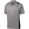 Sport-Tek Heather Colorblock Contender Polo