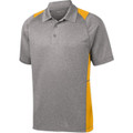Sport-Tek Heather Colorblock Contender Polo