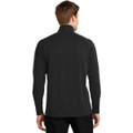 Sport-Tek Sport-Wick Textured Colorblock 1/4-Zip Pullover
