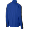 Sport-Tek Sport-Wick Textured Colorblock 1/4-Zip Pullover