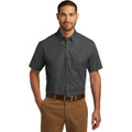 Port Authority Short Sleeve Carefree Poplin Shirt