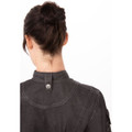 Gramercy Women's Denim Chef Jacket- Black