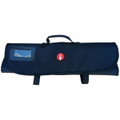 7 Pocket Black Knife Wrap Bag