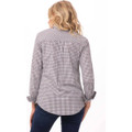 Modern Gingham Women's Long Sleeve Dress Shirt
