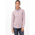 Modern Gingham Women's Long Sleeve Dress Shirt