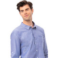 Modern Oxford Men's Classic Shirt- Blue
