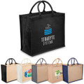 Eco Jute Tote with wide gusset