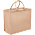Eco Jute Tote with wide gusset