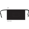 Short waist apron w86xh50cm