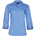 Ladies' 3/4 sleeve teflon shirt
