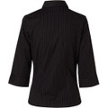 Ladies' 3/4 Sleeve Stretch Stripe Shirt