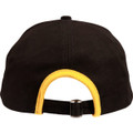 Heavy brushed cotton peak & back trimp cap