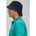 contrasting underbrim bucket hat