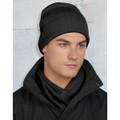 Cable Knit Beanie with Fleece Head Band