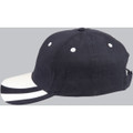 contrast peak structured cap.
