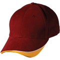 The edge, two tone heavy brushed  sandwich peak
