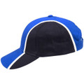 H/B/C tri-color baseball cap