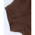1/2 zip collar fleecy sweat