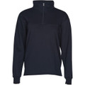 Kid's 1/2 zip collar fleecy sweat