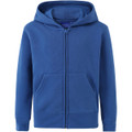 Kid's full-zip fleecy hoodie