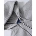 Ladies' full-zip fleecy hoodie